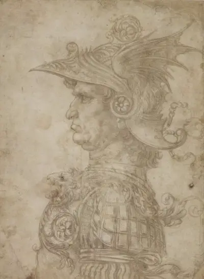 Profile of an Ancient Captain Leonardo da Vinci